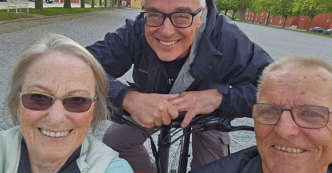 CWA Napier Trustees in Copenhagen, Demark with CWA Founder - Ole Kassow as their Pilot!